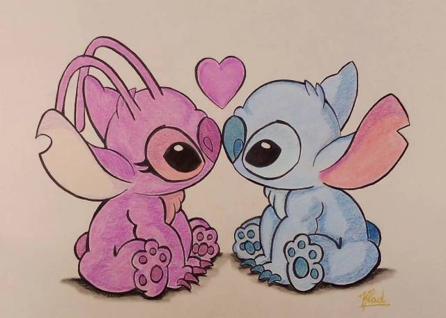 Stitch et sa copine